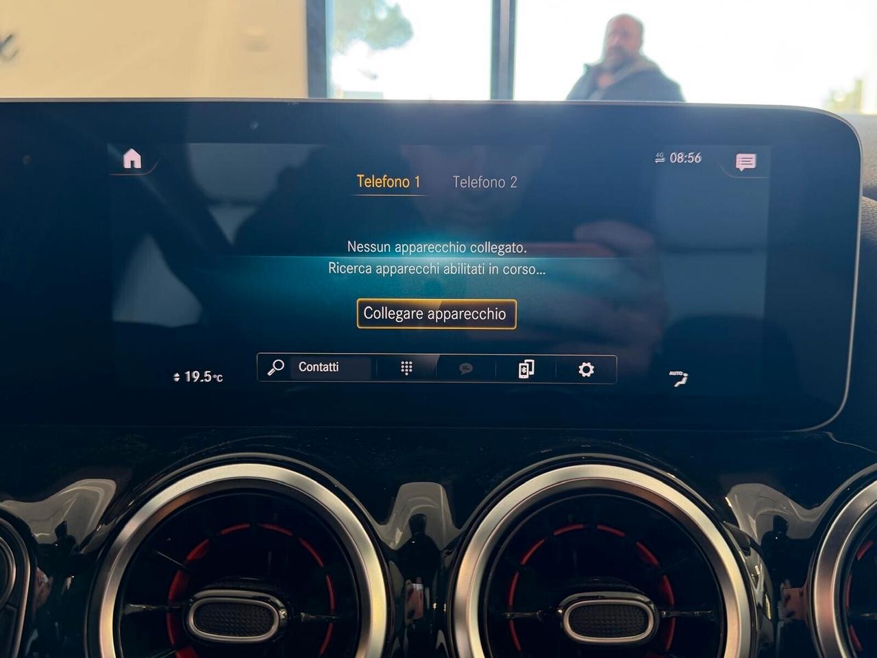 MERCEDES-BENZ CLASSE B180 SPORT 1.5 116CV PELLE NAVI CAM ANNO 2020