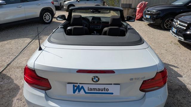 BMW 218 218d Cabrio Advantage 150cv DRIVE MODE NAVIGATORE