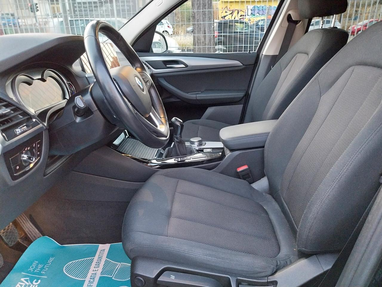 BMW X3 2.0 DIESEL CAMBIO MANUALE 2018