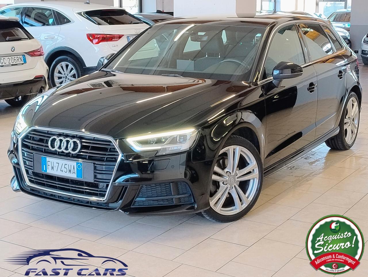 AUDI A3 SPORTBACK 30 1.5 G-TRON 131 CV S-TRONIC