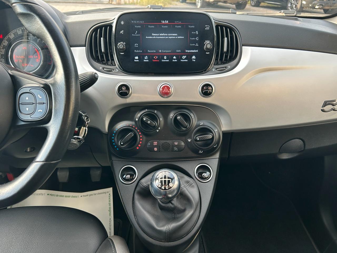 Fiat 500 1.0 hybrid Connect 70cv