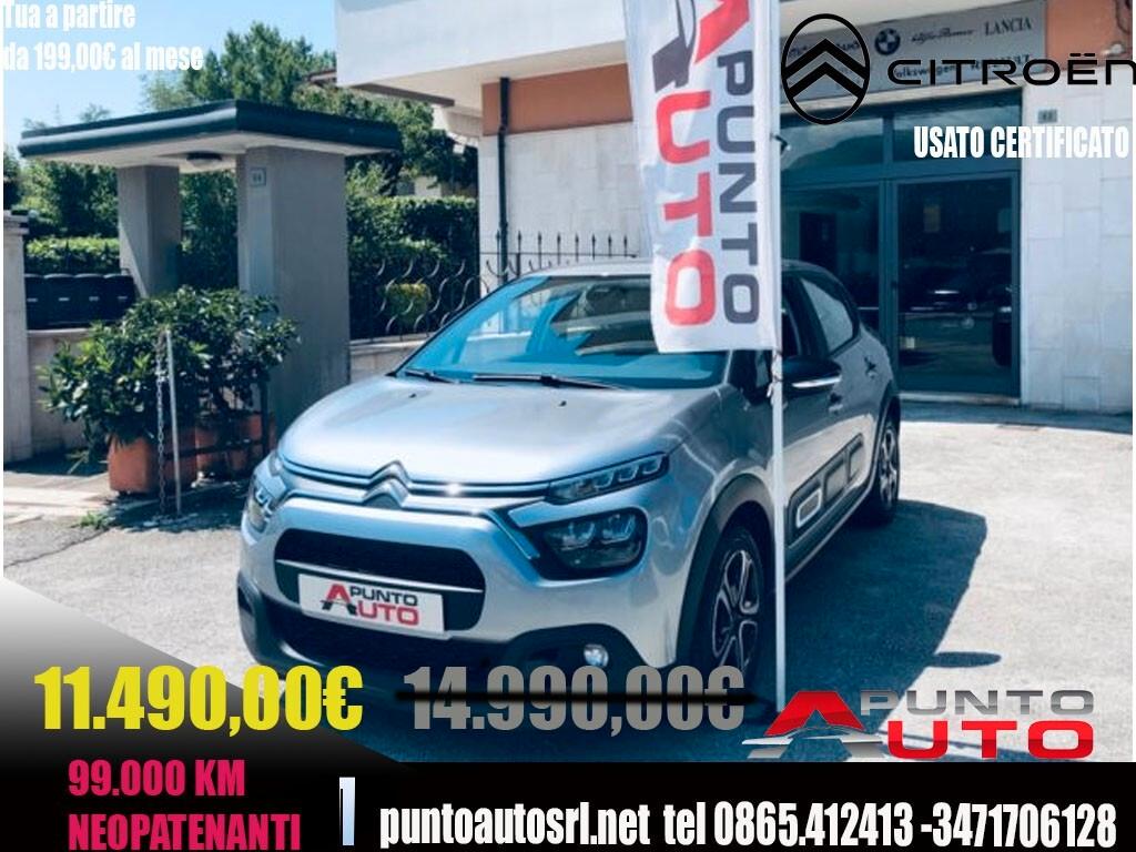 Citroen C3 BlueHDi 100 S&S Feel pack