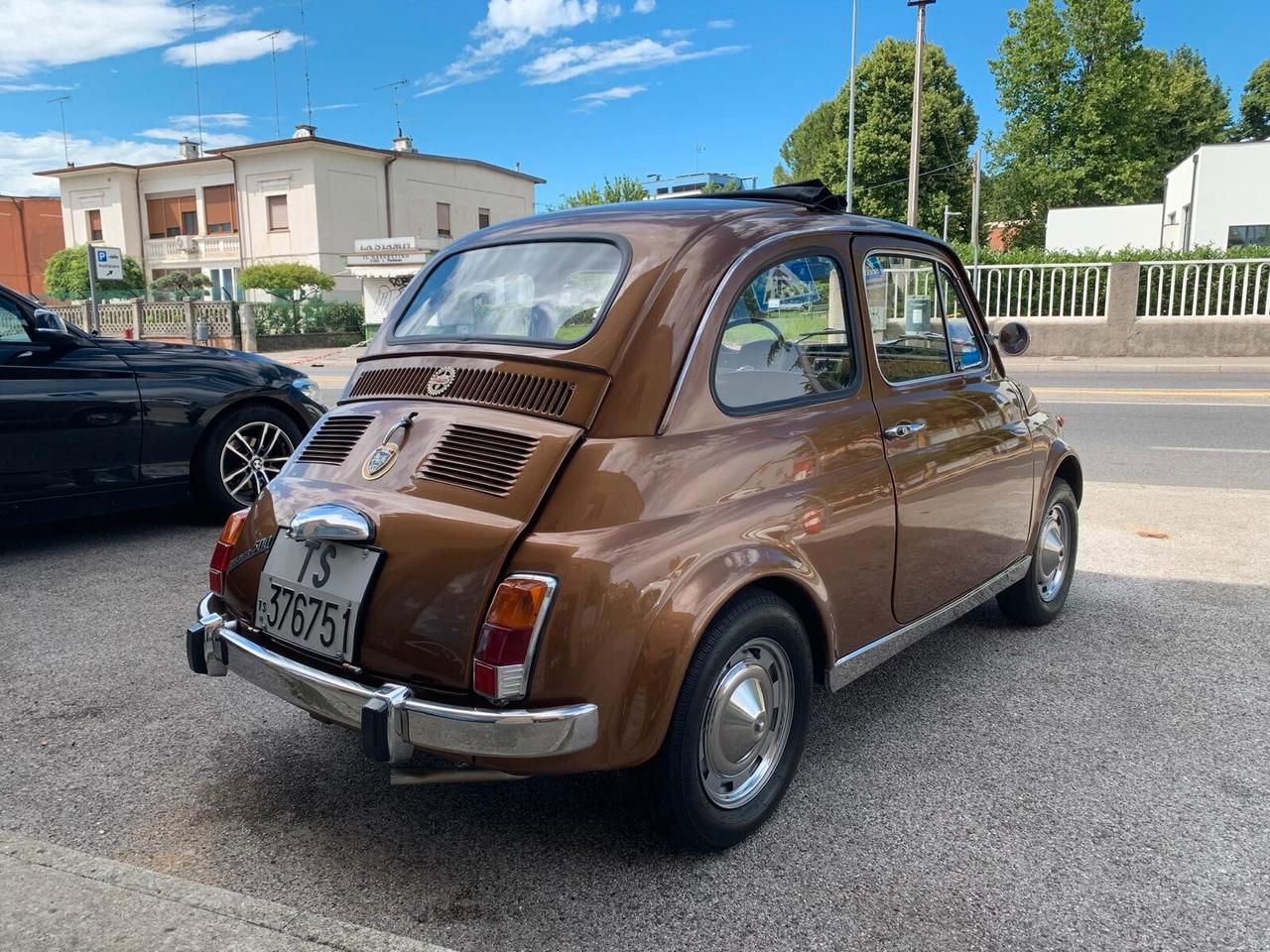 Fiat 500 My car Francis Lombardi ASI T. Oro Restaurata