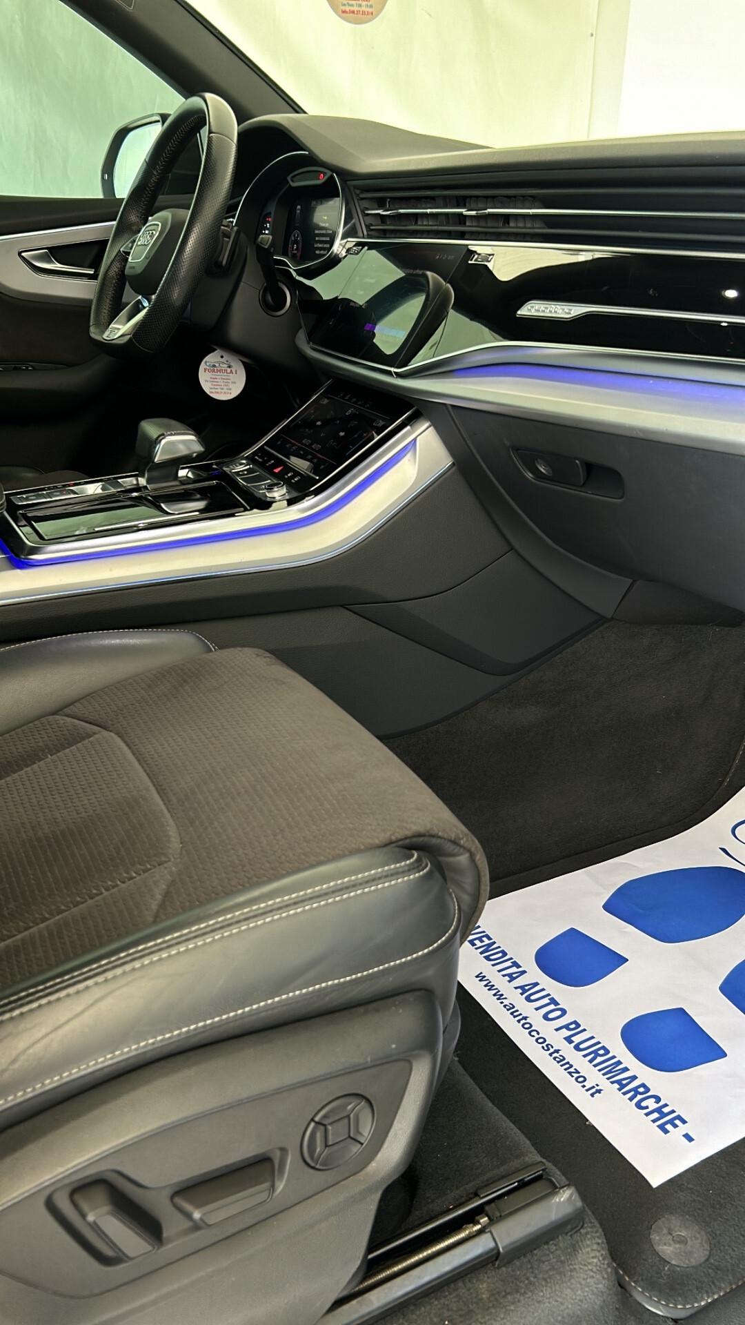 Audi Q8 50 TDI 286cv IBRIDA/DIESEL SLine 2019