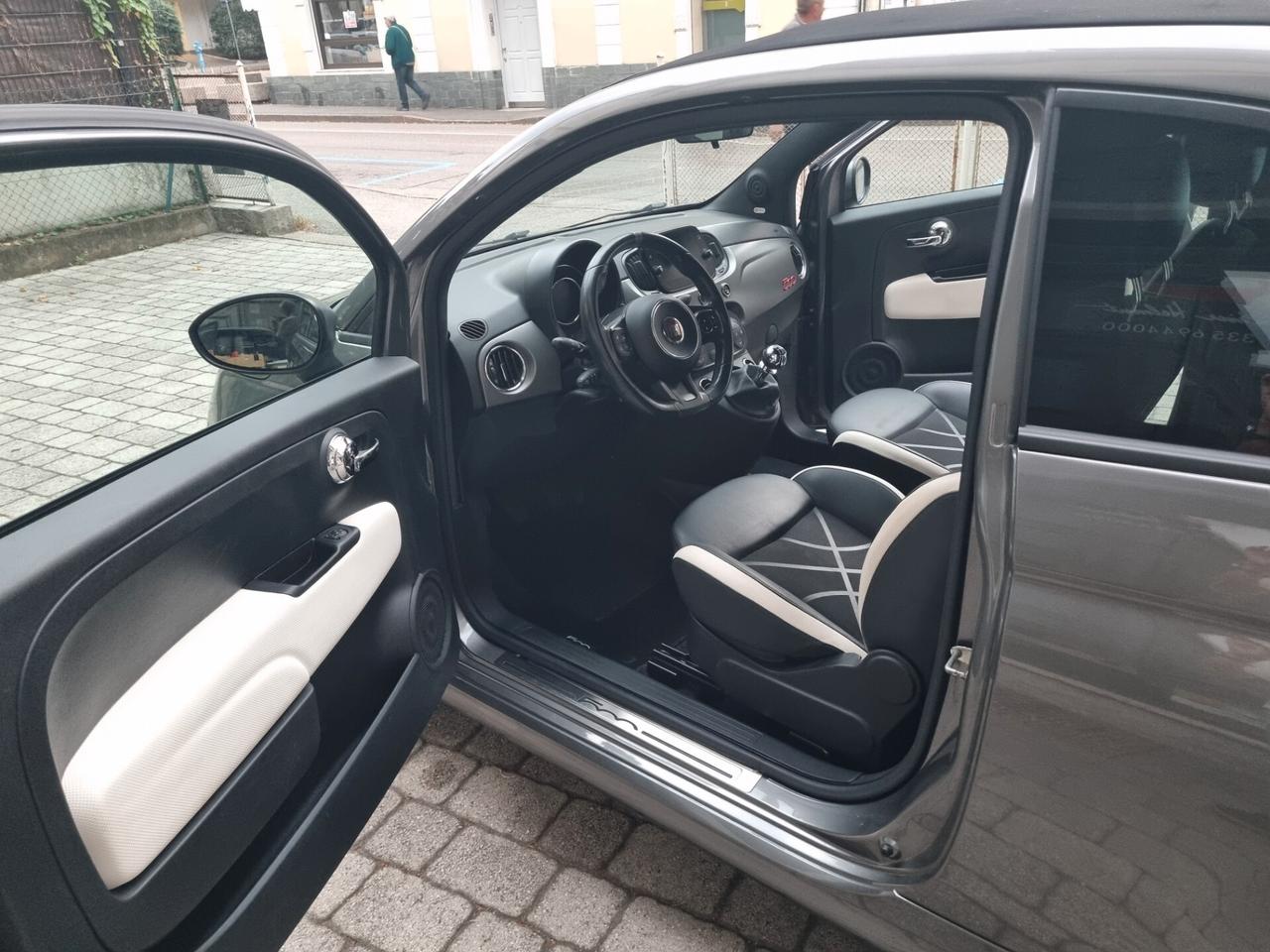 Fiat 500 C 1.2 SPORT anno2018 km64000 neopat