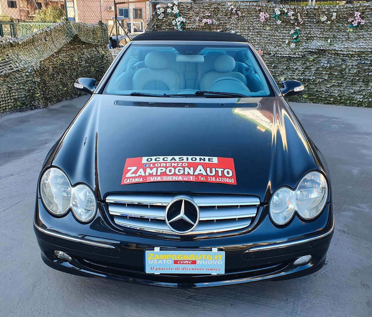 Mercedes-benz CLK 240 cat Cabrio Avantgarde GPL BIFUEL BOLLO 89€ ZAMPOGNAUTO CT