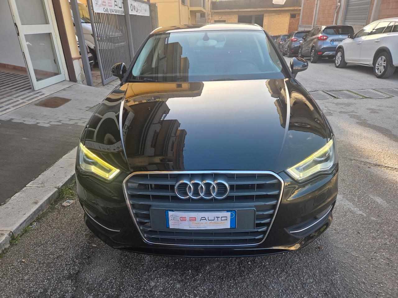AUDI A3 1.6 TDI 110 CV ANNO 2014 FARI LED NAVIG KMCERT