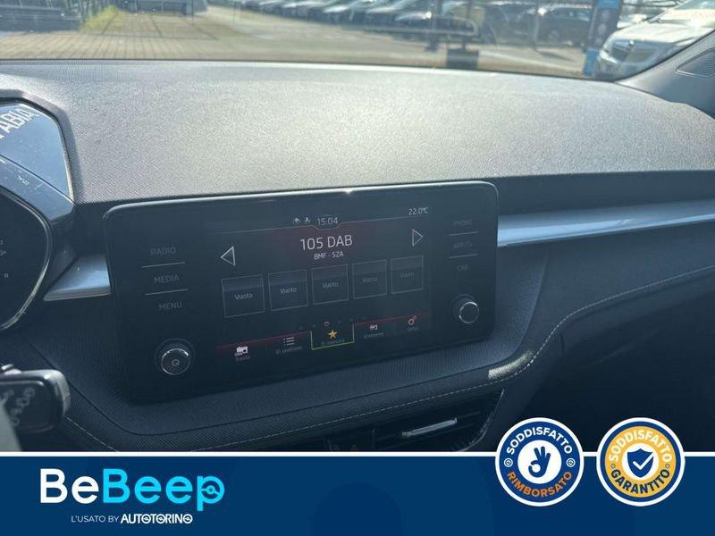 Skoda Fabia 1.0 TSI EVO STYLE 110CV DSG