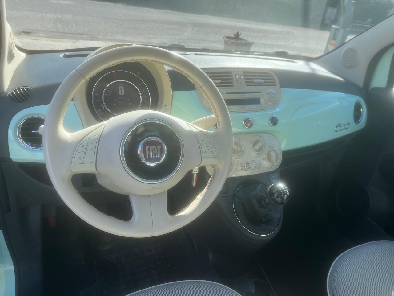 Fiat 500 1.3MJT 95CV Lounge LATTE E MENTA-2015