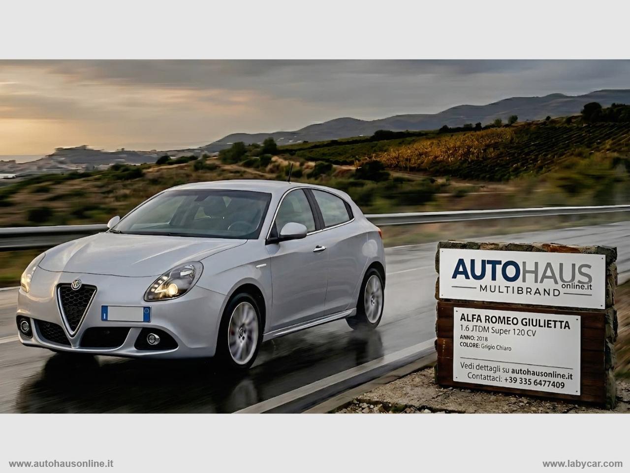 ALFA ROMEO Giulietta 1.6 JTDm 120 CV Super
