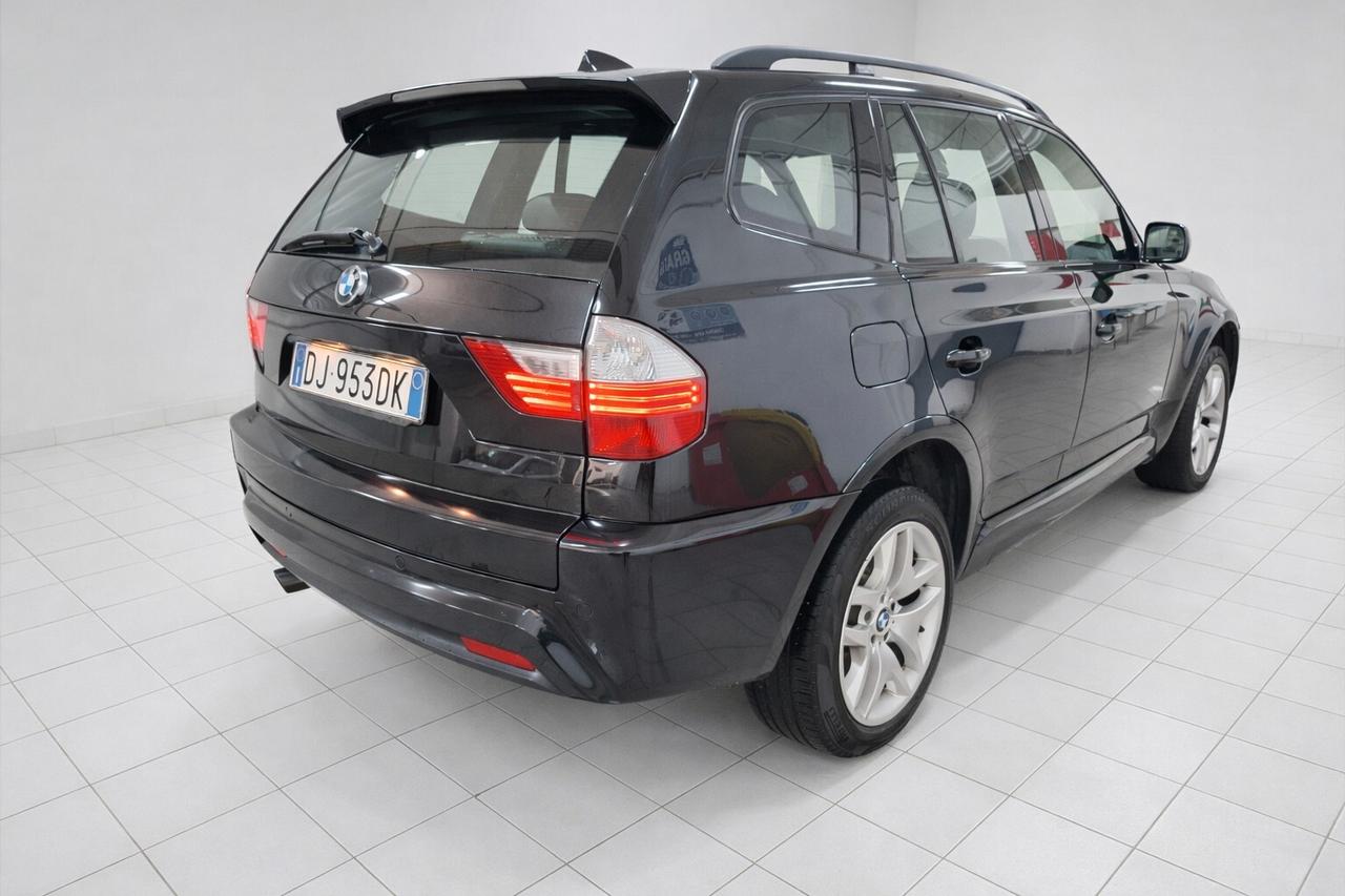 Bmw X3 2.0D M SPORT 150CV 2008 KM CERTIFICATI NAVI BXENON