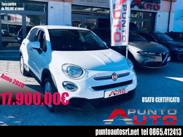 Fiat 500X 1.6 Mj 120 CV Lounge pelle telecamera