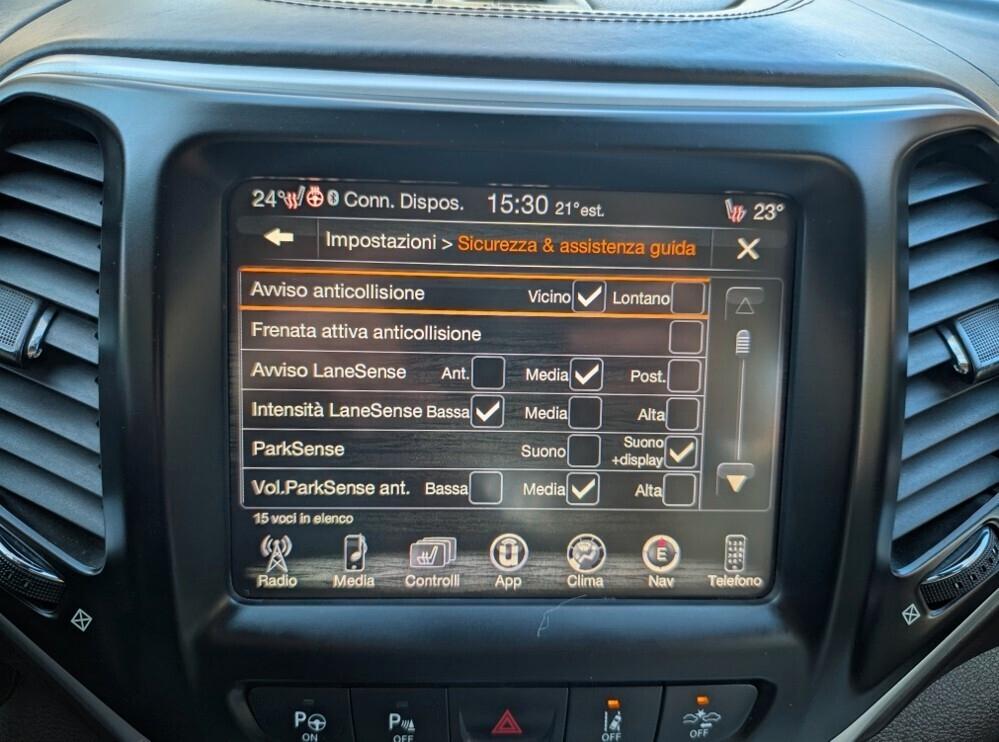 Jeep Cherokee 2.2 Mjt OVERLAND AUTOMATICA FULL FULL