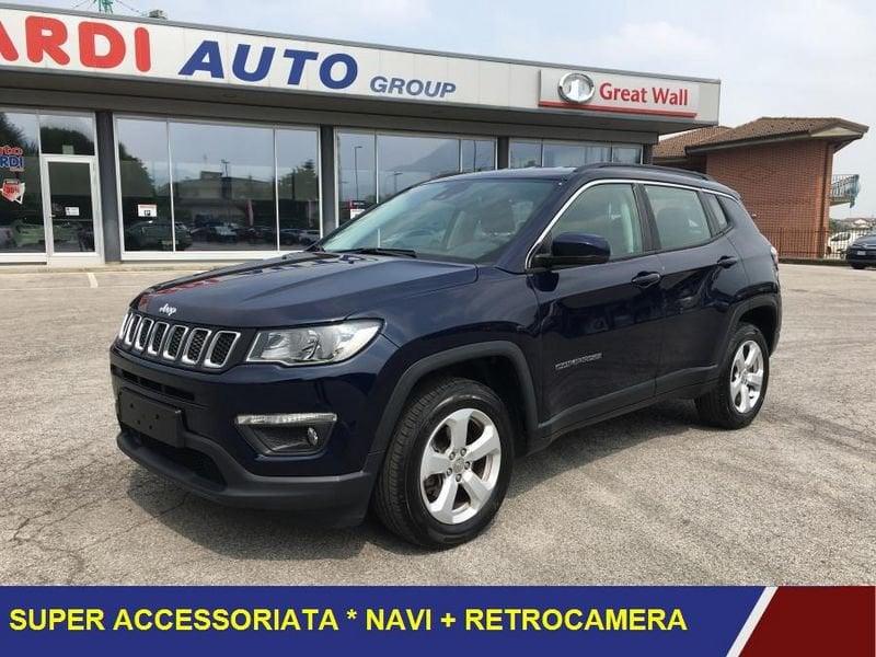 Jeep Compass 2.0 Mjt 140cv 4WD Longitude Auto NAVI + RETROCAMERA