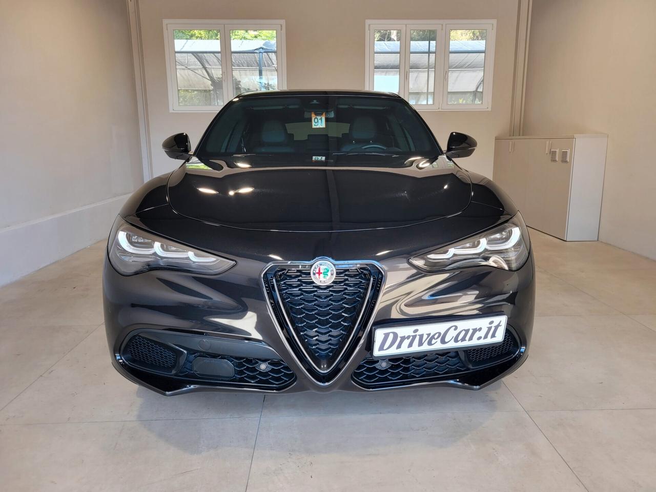 ALFA ROMEO STELVIO TURBO VELOCE Q4 AT8 2.2 MTJ 210CV TOTAL BLACK C20"