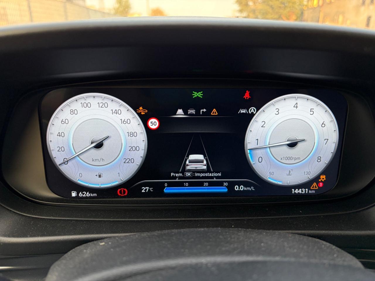 Hyundai i20 2025 14.000km leggermente Sinistrata