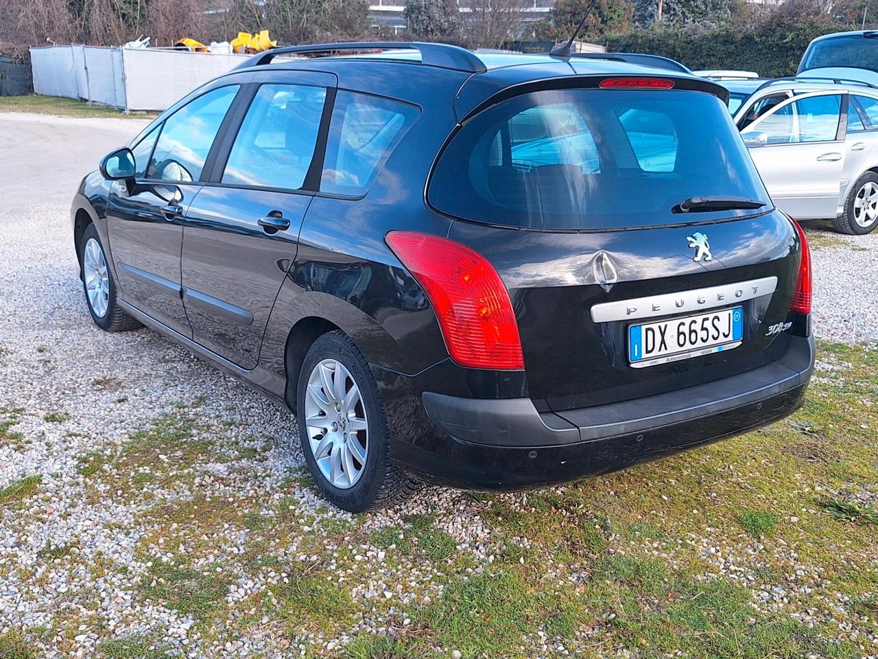 Peugeot 308 1.6 HDi 110CV SW Ciel Féline UNICOPRO KM CERTIFICATI NEOPATENTATI