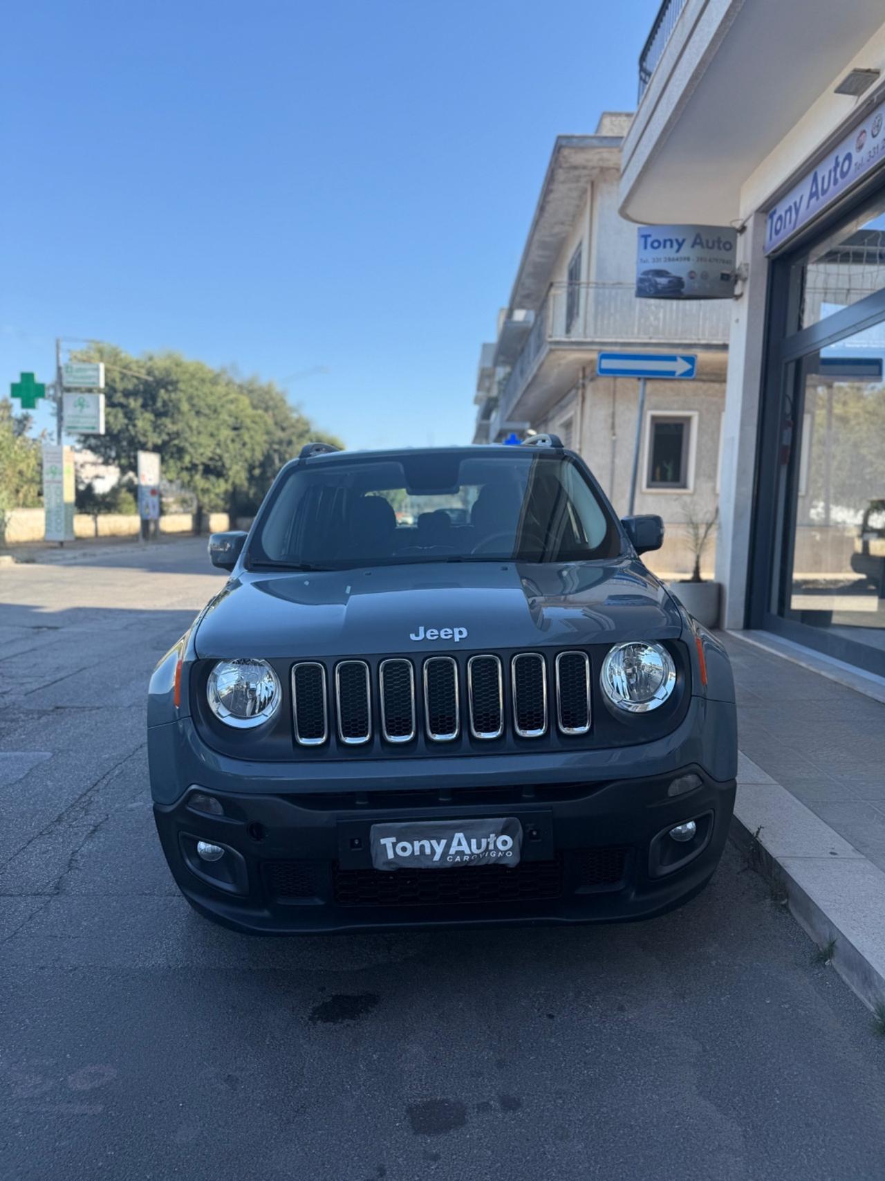 Jeep Renegade 1.6 mjt Longitude 120cv NAVIGATORE,ANDROID AUTO,KM CERTIFICATI,UNICO PROPRIETARIO