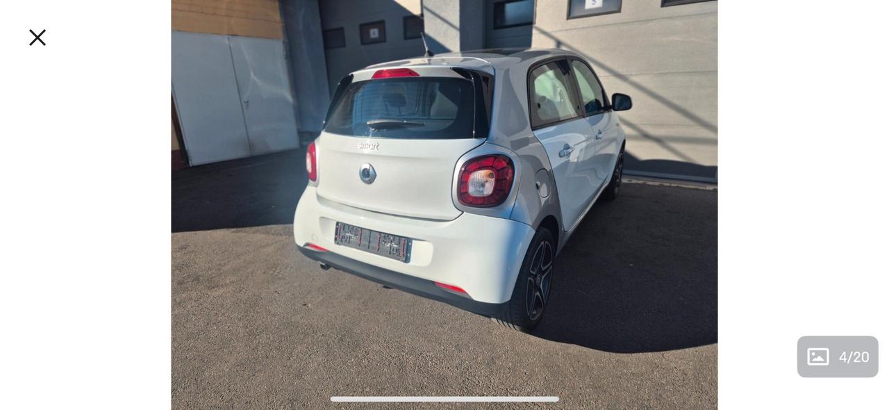 Smart ForFour Four four 5 anni di garanzia
