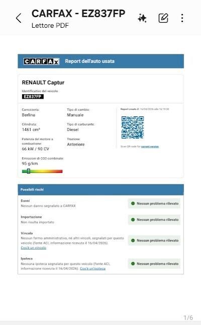 Renault Captur dCi 8V 90 CV Start&Stop Energy Intens