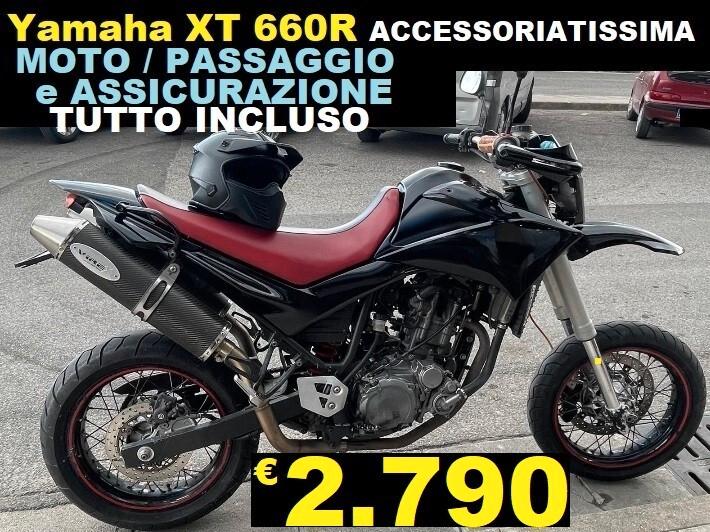 Yamaha XT 660R Compr.Assicurz. SUPER ACCESSORIATA