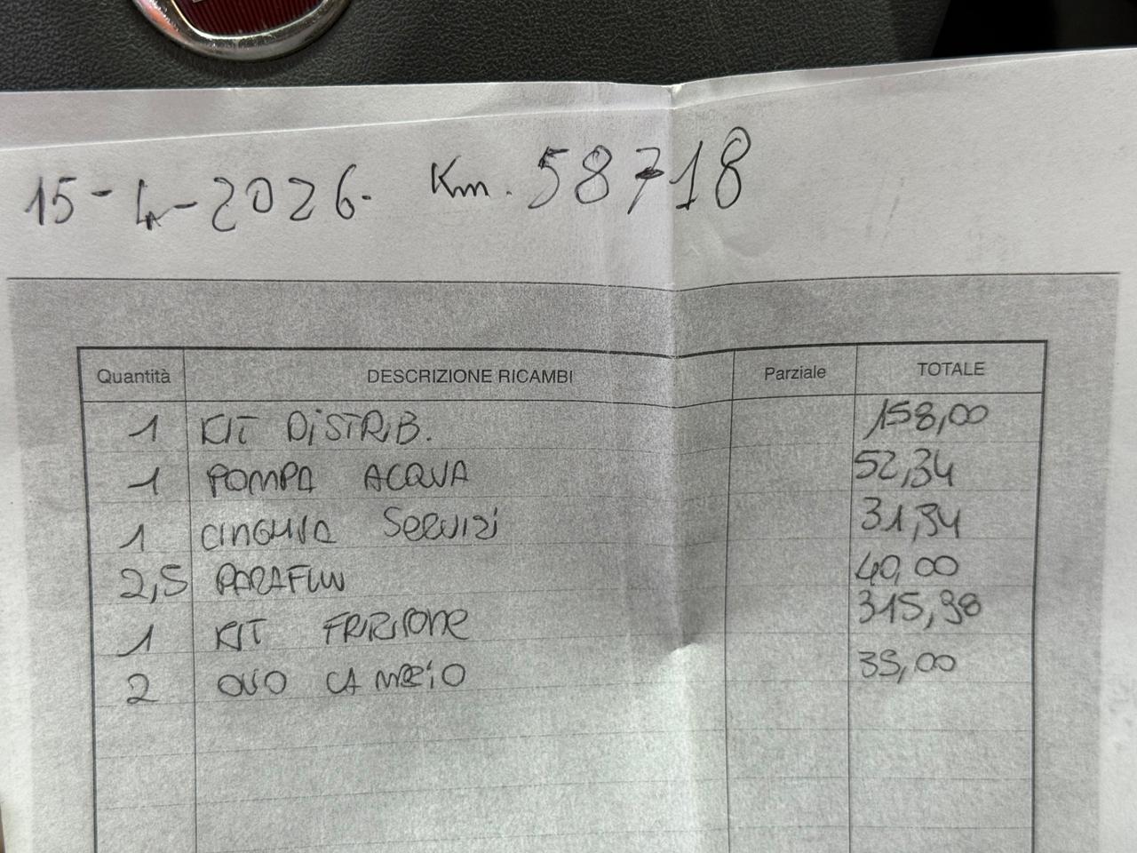 Fiat Panda 1.2 Benzina Emotion Soli 59.000 KM