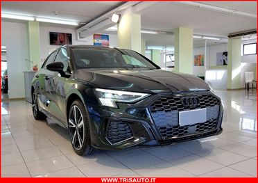 AUDI A3 SPB 40 1.4 Tfsi e 204cv PHEV Identity Black S-line MY24 KM ZERO!!! IVATA