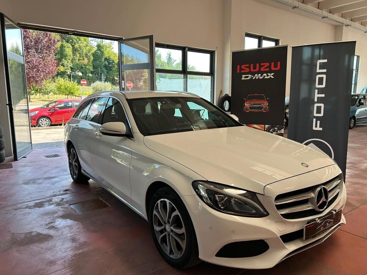 MERCEDES C200 CAMBIO AUTOMATICO Serie4 SW Diesel 1.6 CV 136 EURO6 X NEOPATENTATI Garanzia 12 mesi