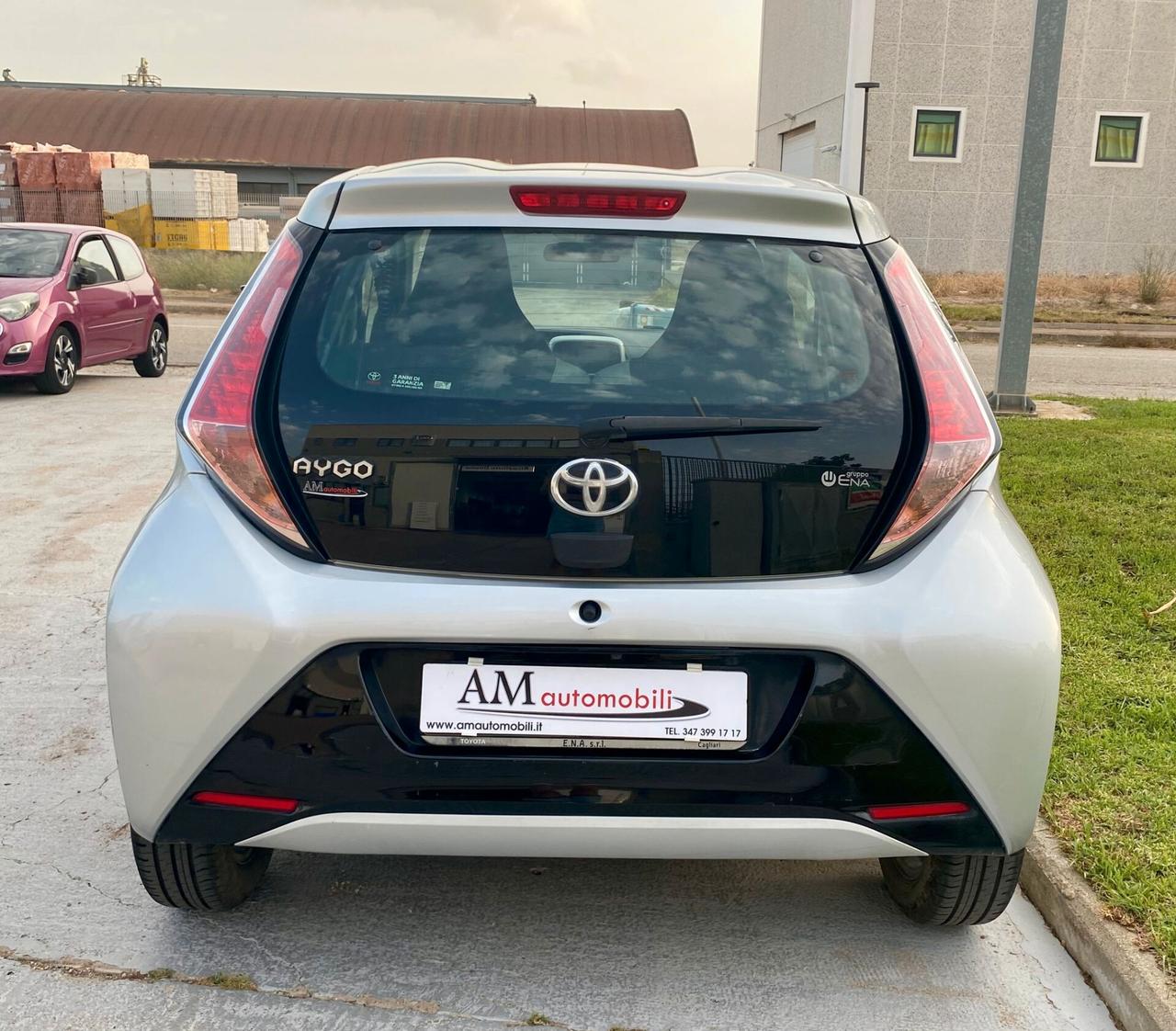 Toyota Aygo 1.0 VVT-i 69 cv. 5 porte X-Cite