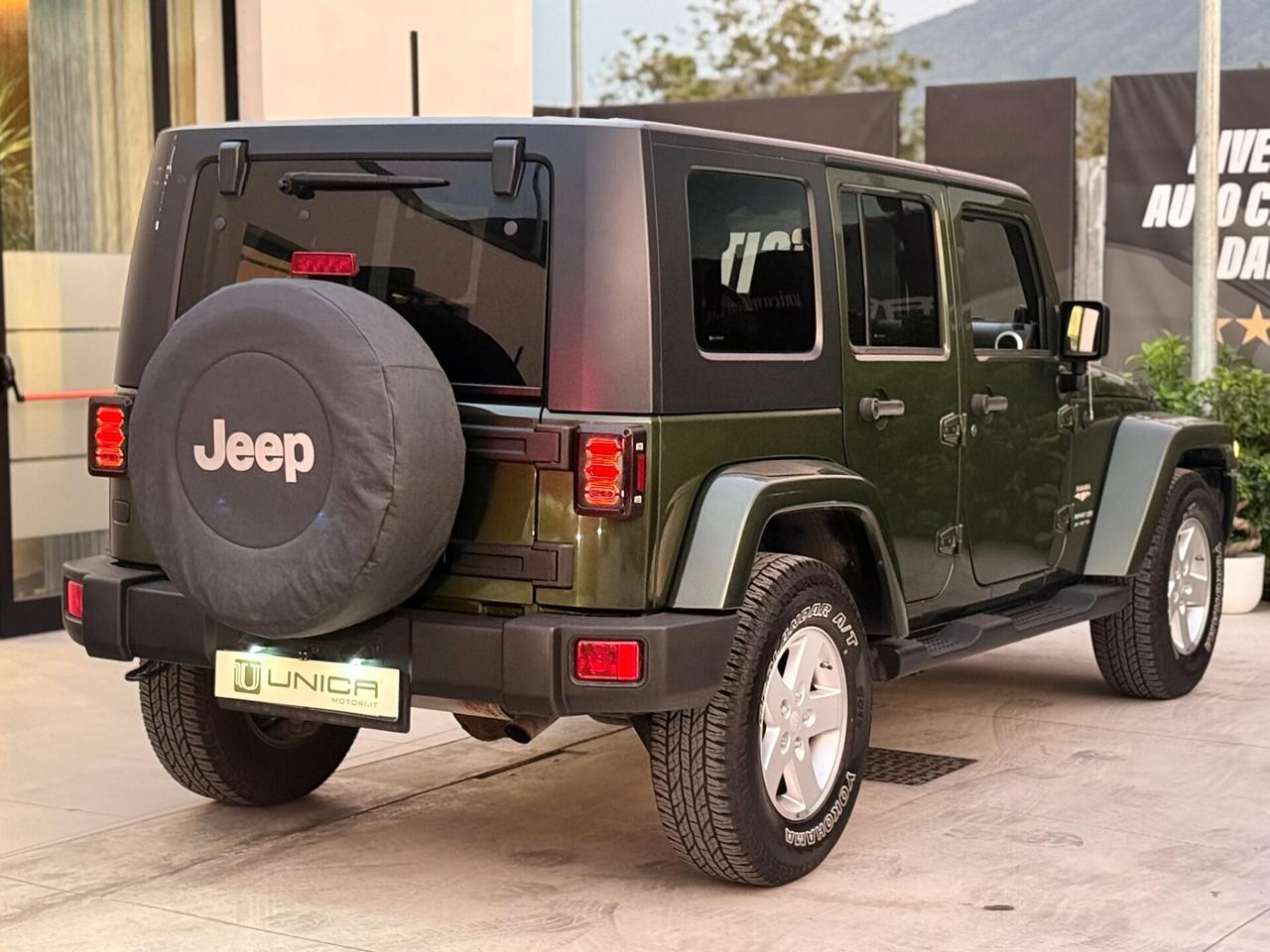 Jeep Wrangler Unlimited 2.8 CRD 177 CV Sahara MANUALE MY08 FULL LED CAMERA