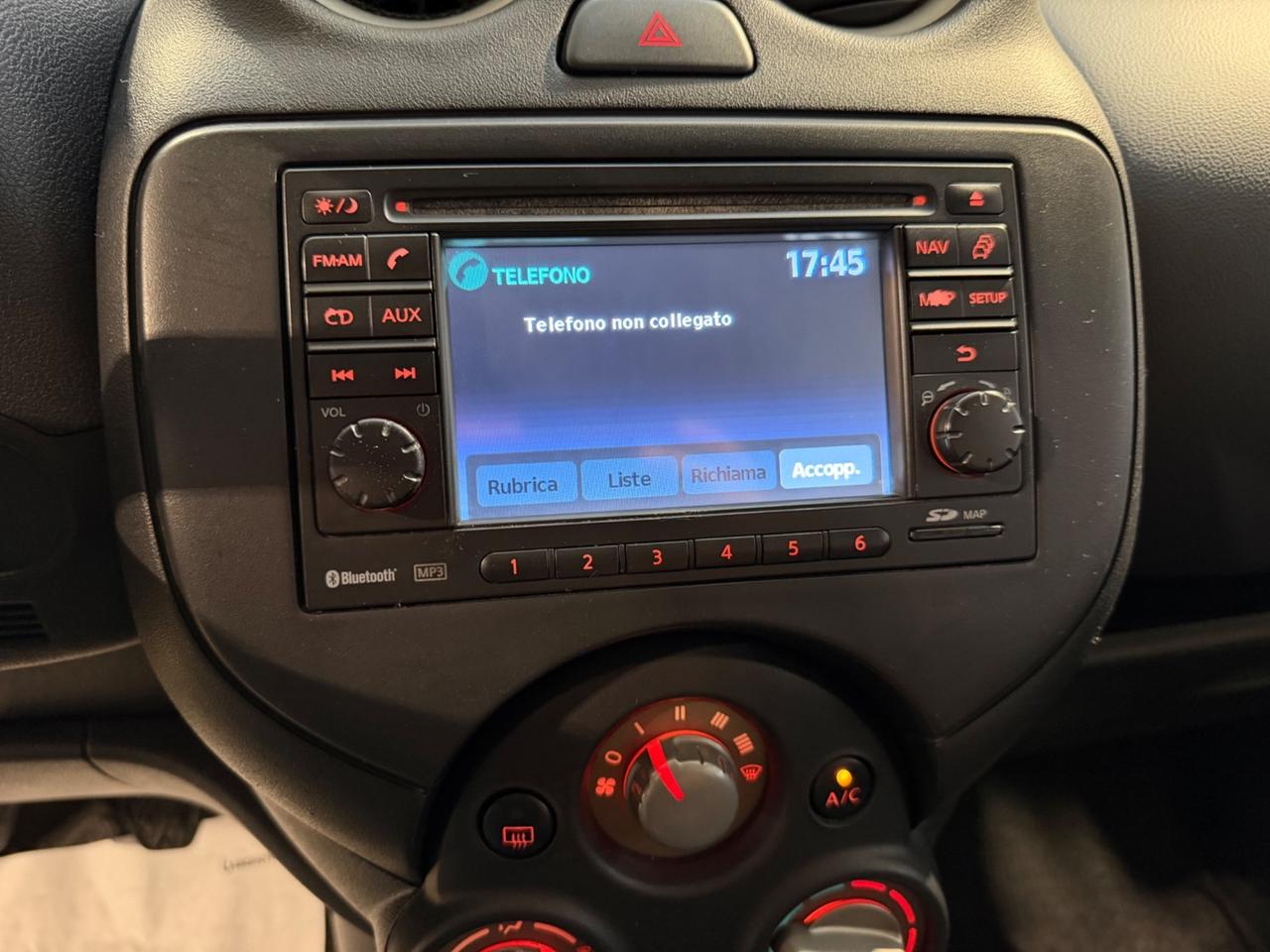 Nissan Micra 1.2 12V 5 porte CLIMA-NAVI-BLUETOOTH