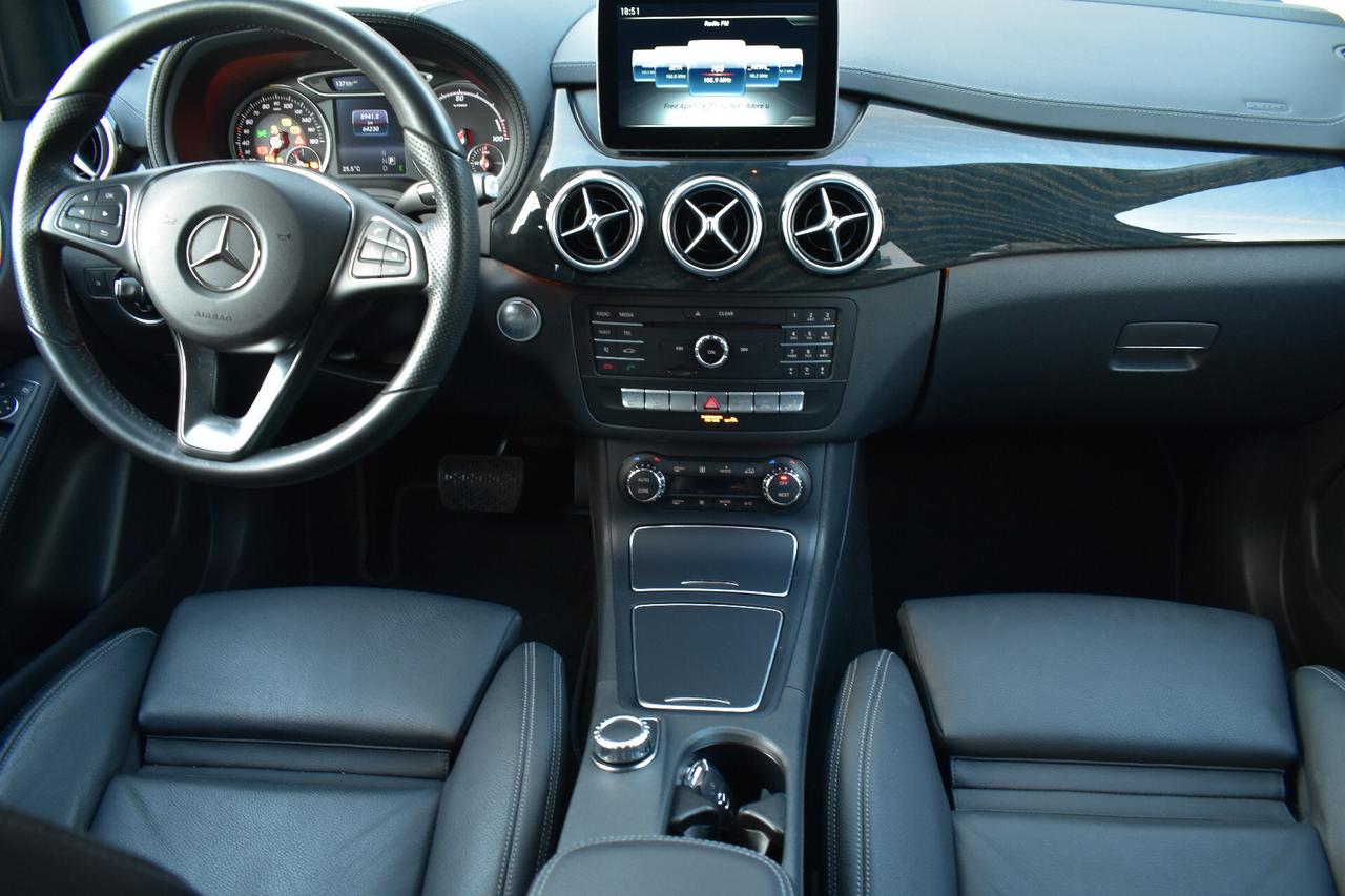 Mercedes-benz B 250 Electric Drive, Exclusive, Pelle tot, 17, Webasto, Parab. risc, Km Certificati Mercedes Ufficiali