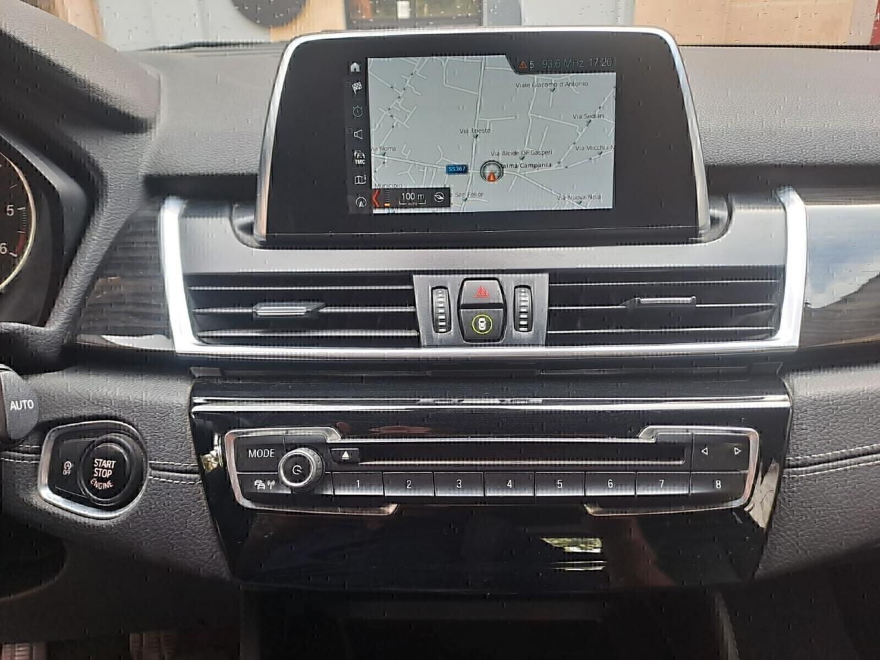 Bmw 216D Luxury Full Led Navy Pelle
