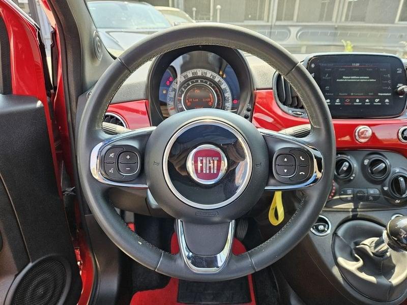 FIAT 500 Hybrid 1.0 70cv Ibrido Red