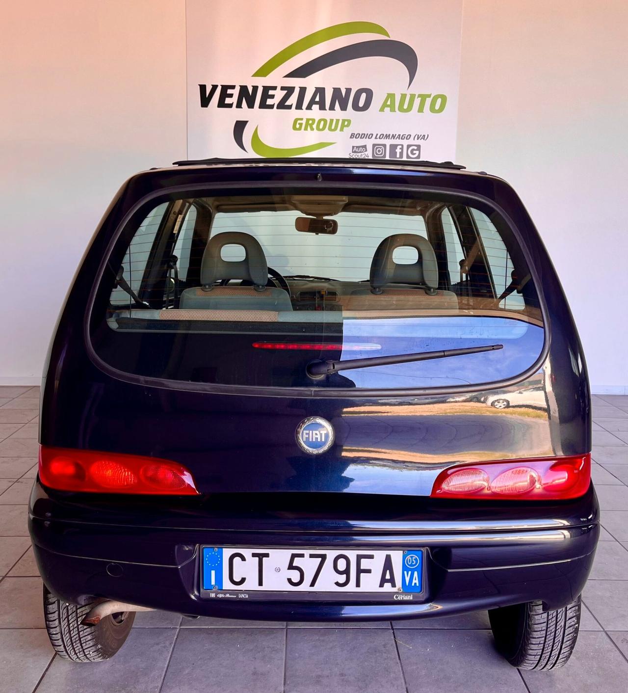 Fiat Seicento 1.1i Van 2 posti cabrio