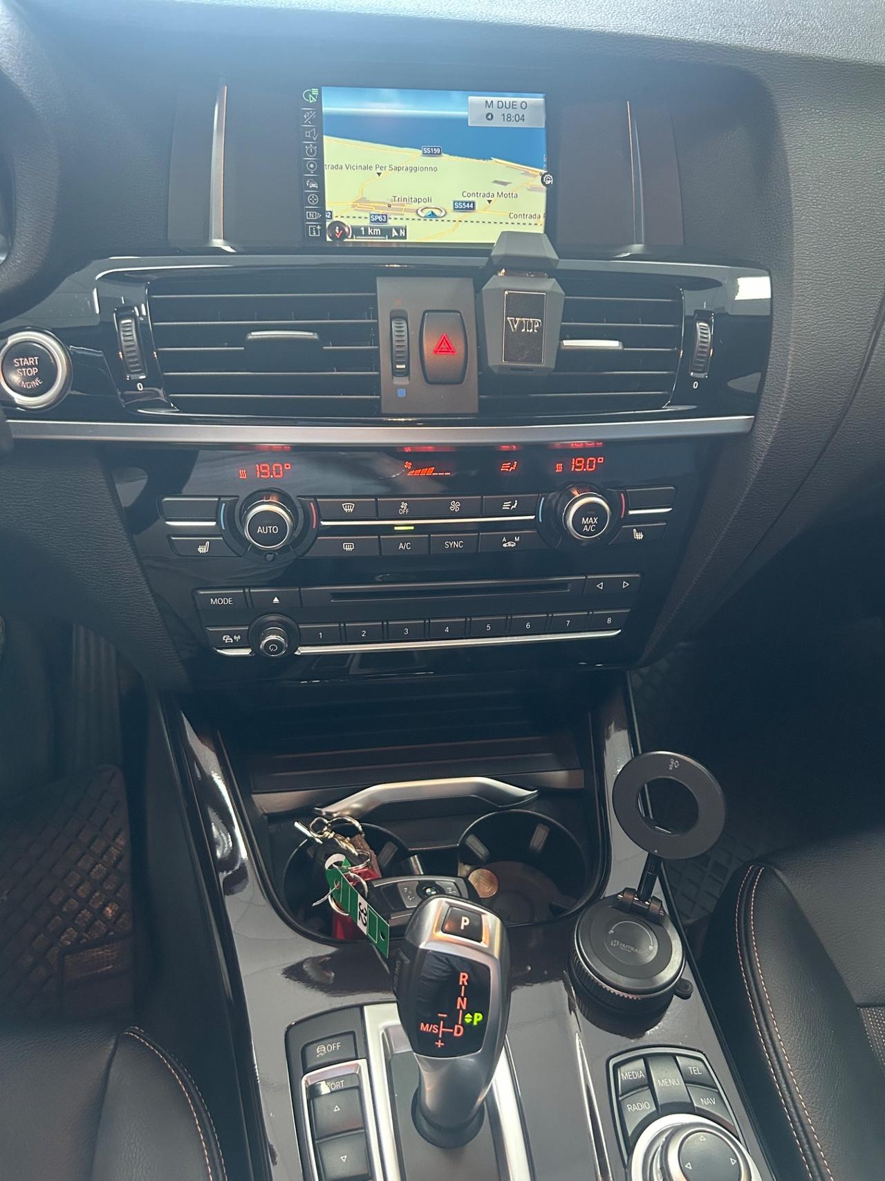 BMW X4 2.0d 190 cv “AUT/NAV/RETRO/PELLE/19”-2016