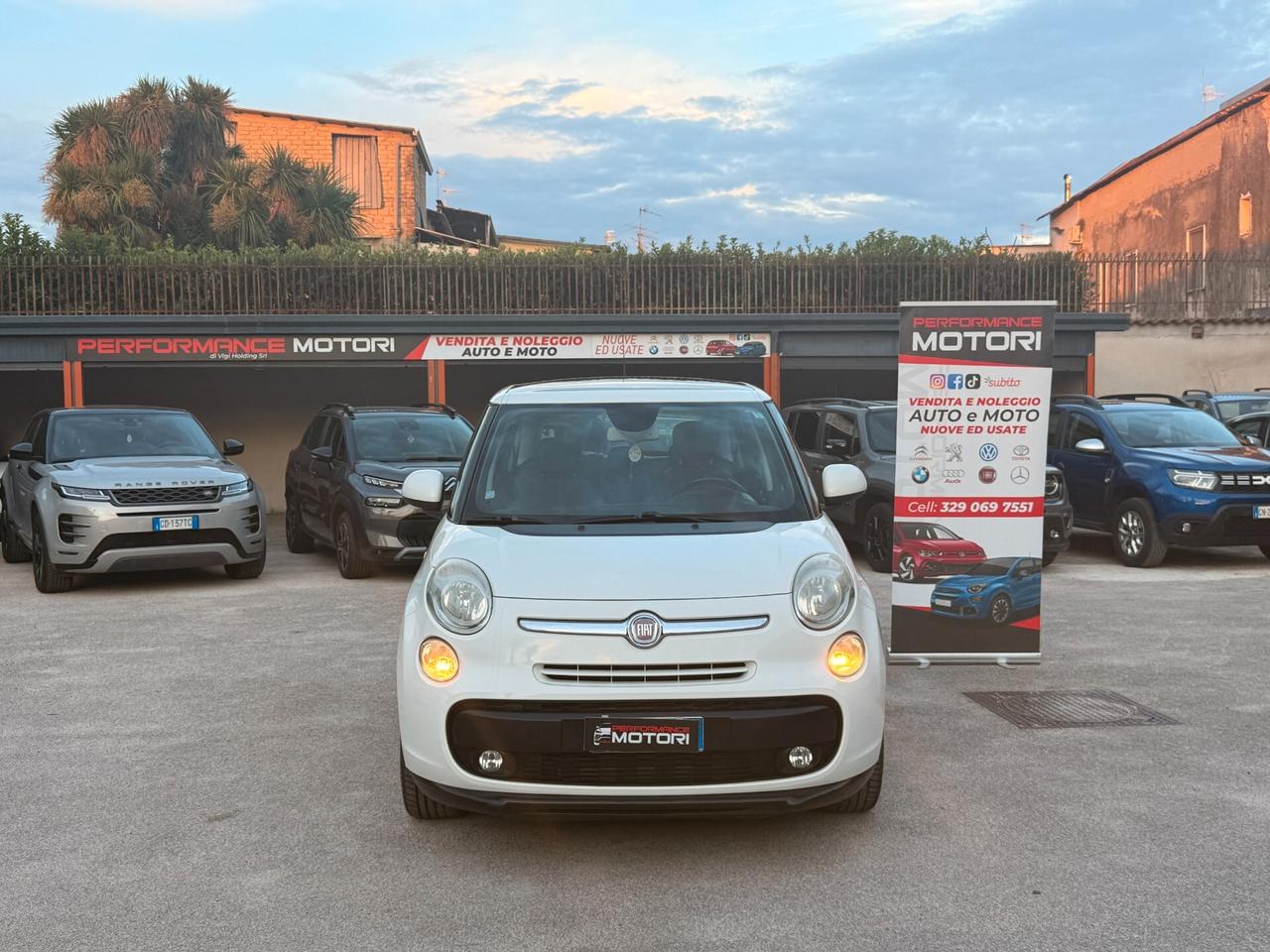 Fiat 500L 1.3 Multijet 85 CV Panoramic Edition Bianco Gelato
