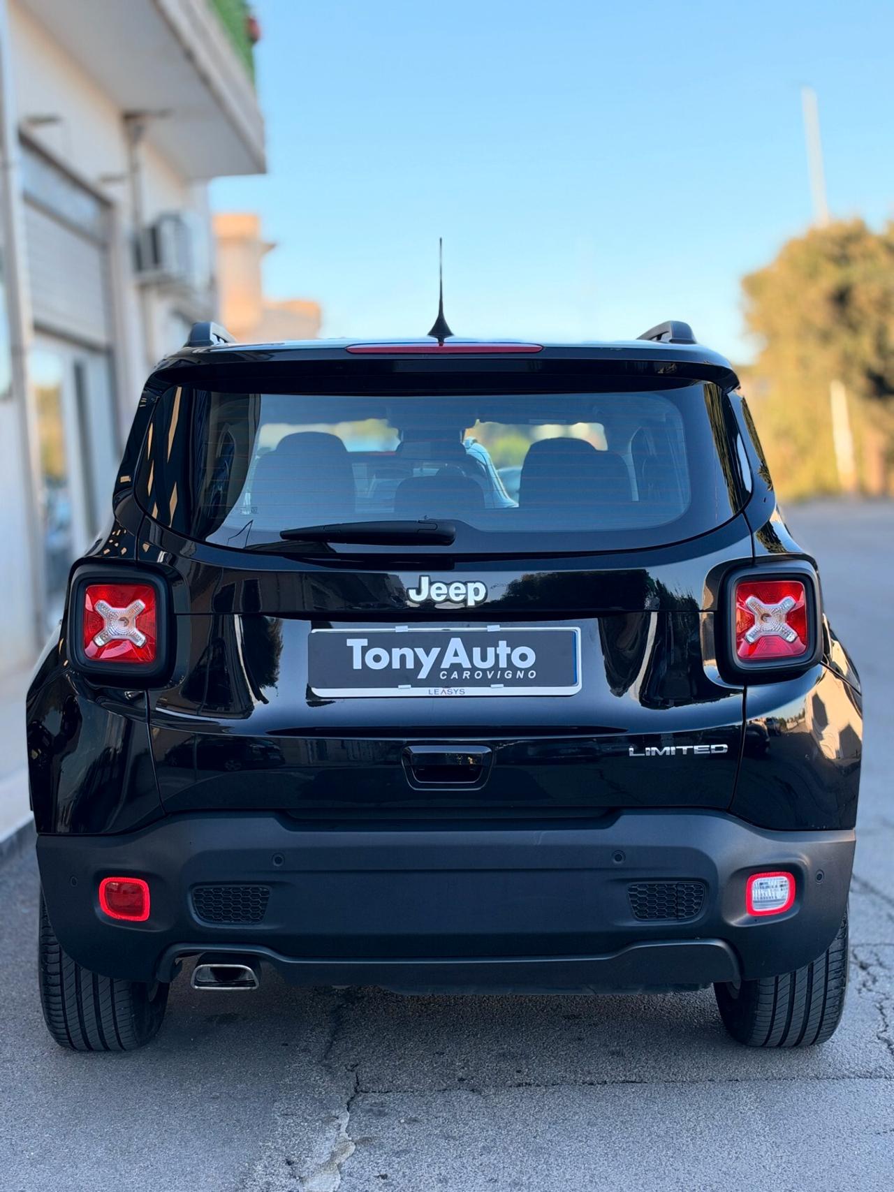 Jeep Renegade 1.6 mjt Limited 2wd 130cv NAVI,APPLE CARPLAY,ANDROID AUTO,SENSORI PARCHEGGIO,BLUETHOOT,KM CERTIFICAT