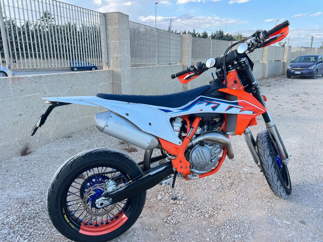 Ktm 450 SX-F tripla omologazione cross enduro motard