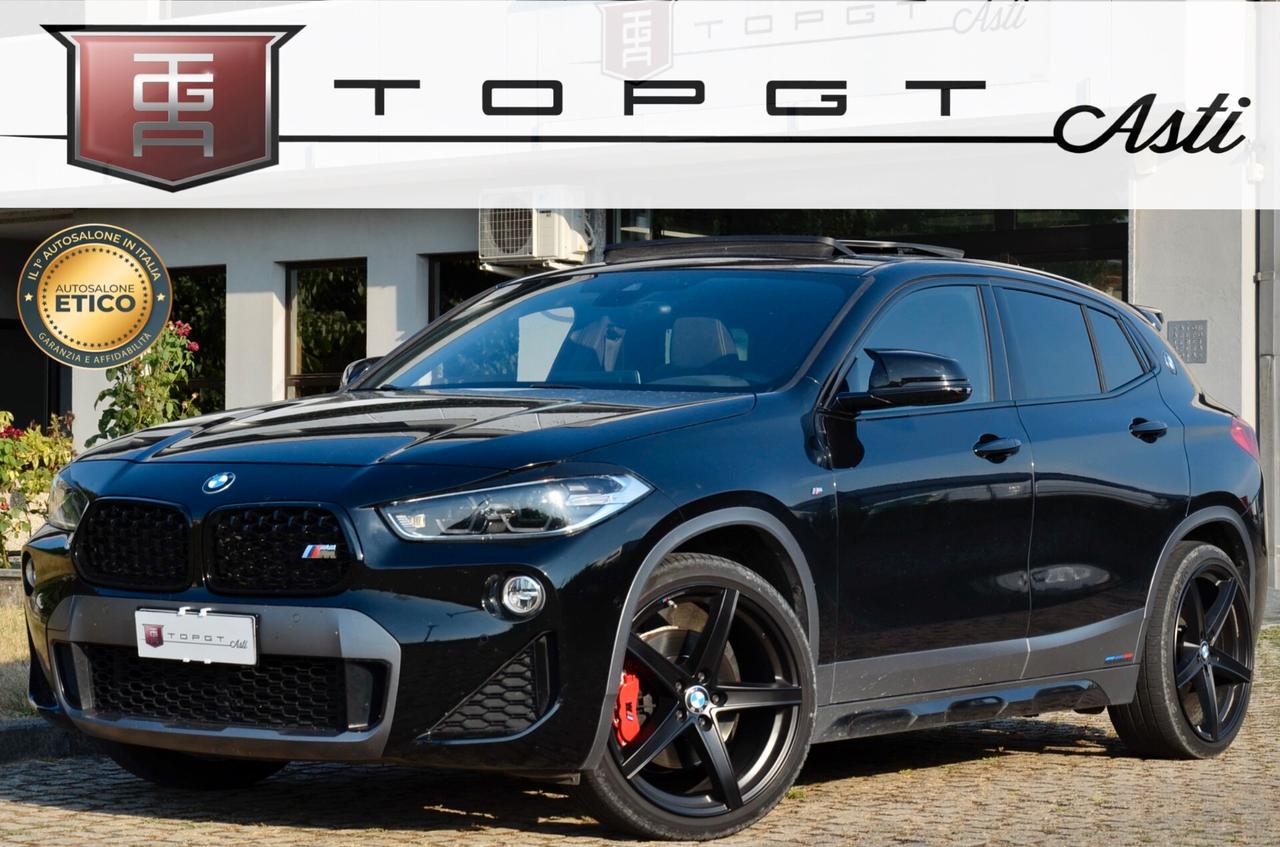BMW X2 XDRIVE25d MSPORT X 231cv AUTO, UFF ITALIANA, SERVICE BMW, EURO 6C, TETTO, HEAD-UP, FARI LED, 20", PERMUTE