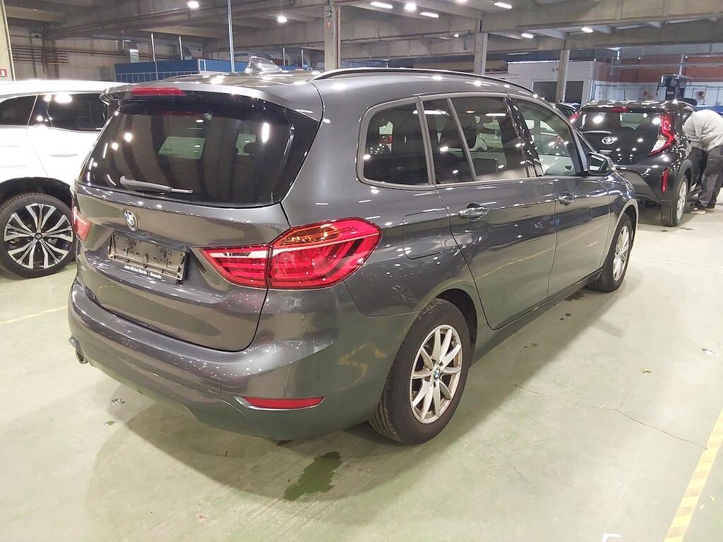BMW 216D GRAN TOURER 116CV 6M. BUSINESS ADVANTAGE ( FARI LED - PELLE - TETTO PANORAMICO APR. - CRUISE - NAVI - PDC )