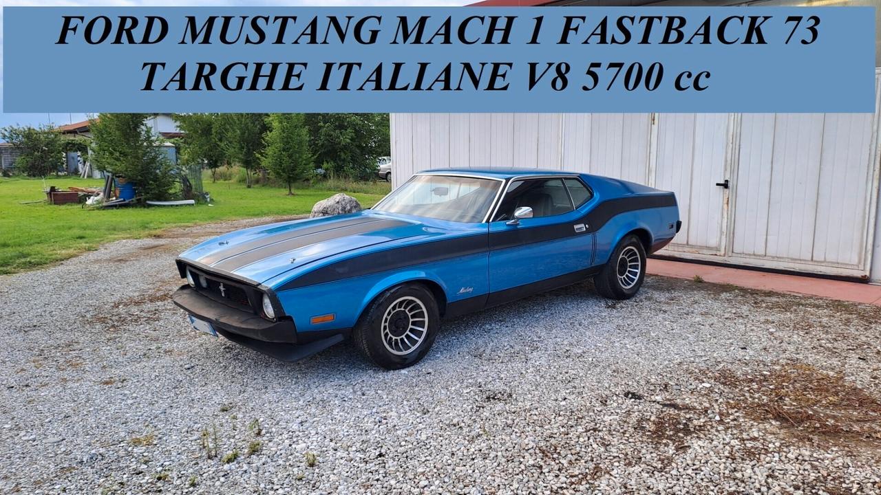 Chevrolet Corvette Ford Mustang Mach 1