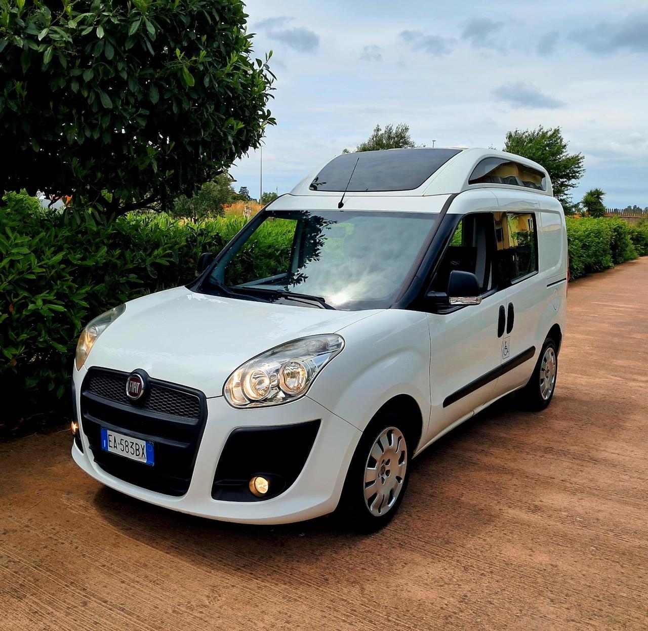 Fiat Doblo Doblò 1.6 TETTO ALTO TRASPORTO DISABILI PEDANA ELETTROIDRAULICA