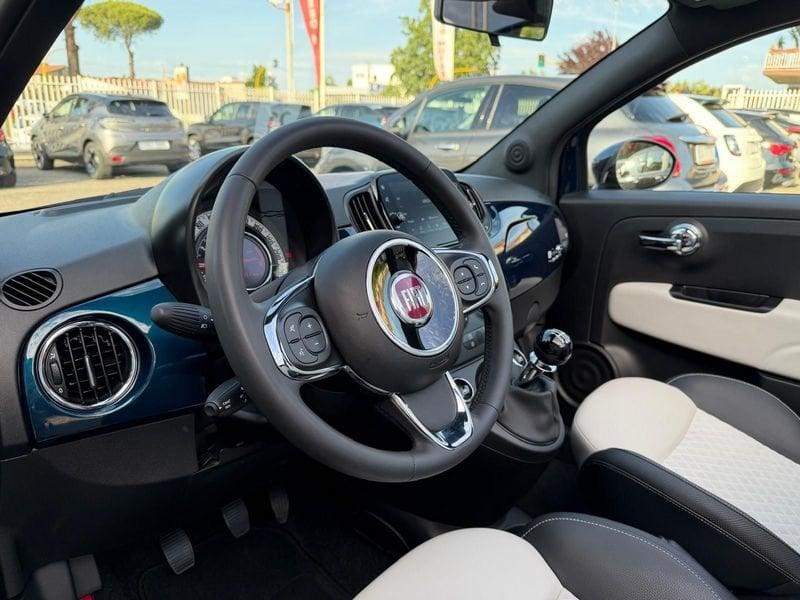 FIAT 500 500 CABRIO 1.0 70 cv hybrid Dolcevita, SENSORI, CARPLAY!