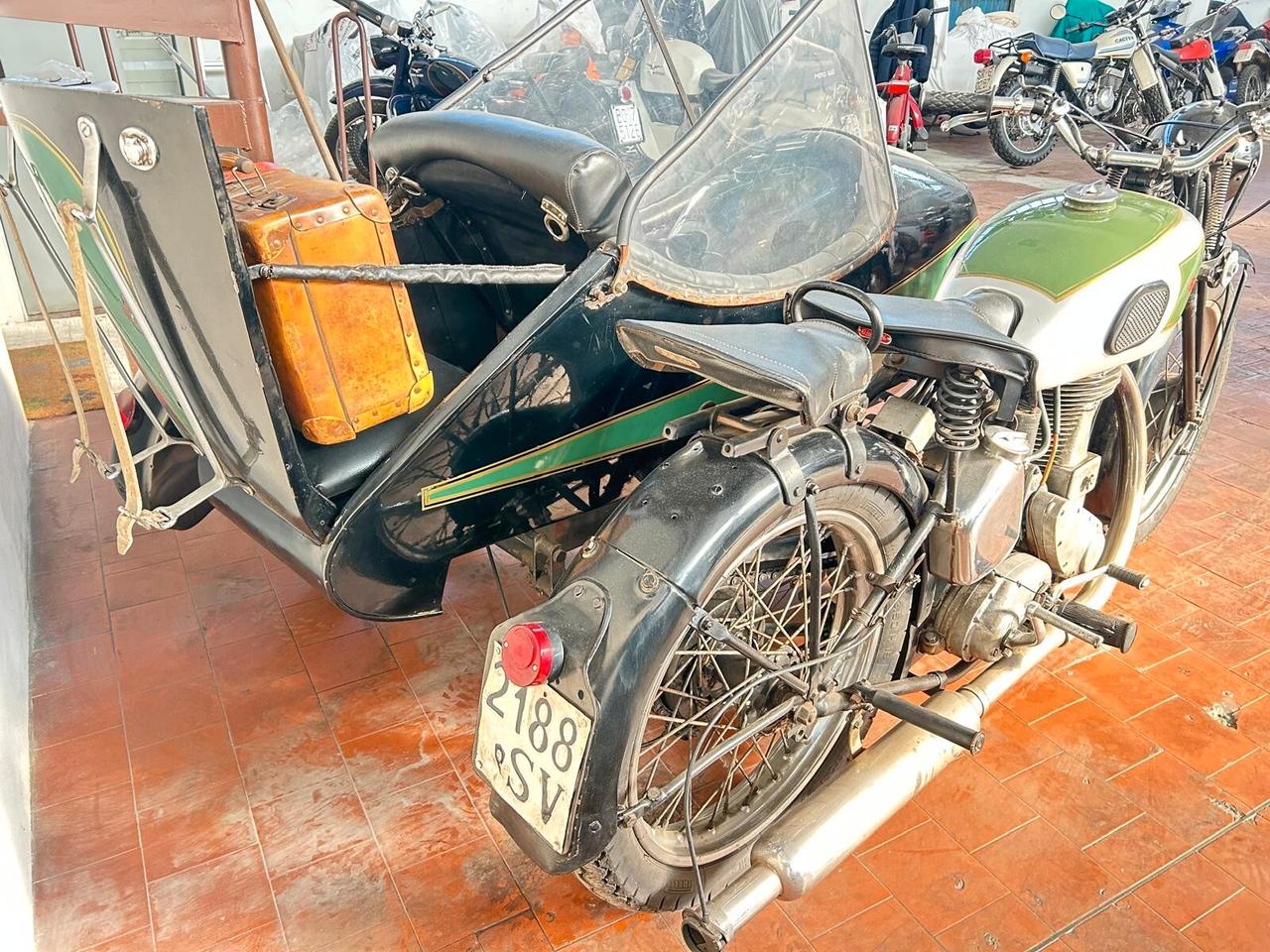 BSA 500 CON SIDECAR – 1947