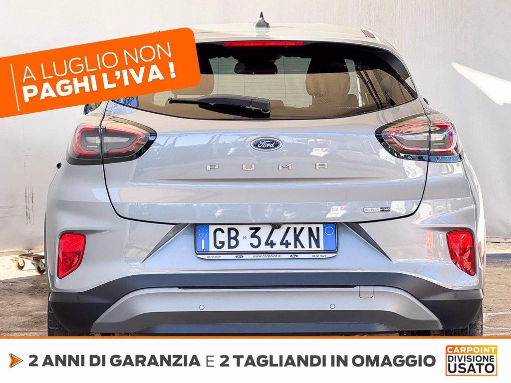 FORD Puma 1.0 ecoboost h titanium s&s 125cv del 2020