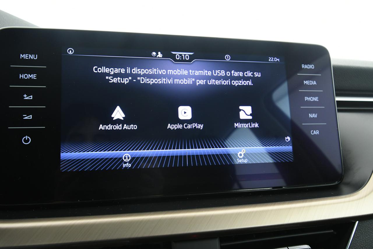 SKODA Kamiq 1.0 g-tec Style 90cv NEOPATENTATI+ACC+APP CONNECT+FULL LED