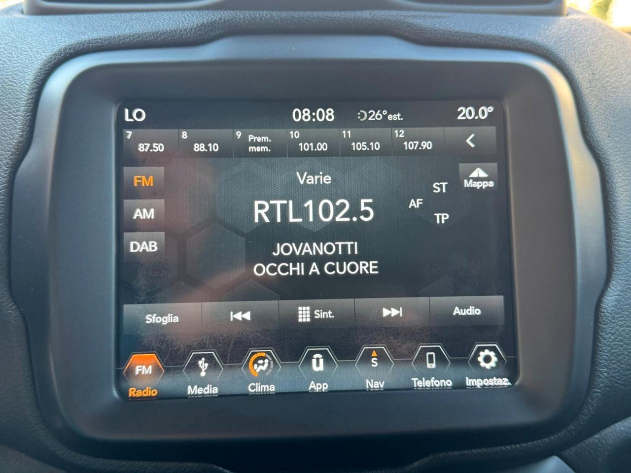 JEEP RENEGADE 1.6 MJ 120 CV LIMITED NAVI+CERCHI+RETROCAMERA