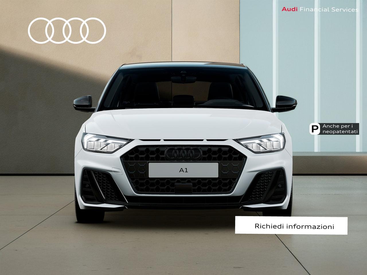 Audi A1 sportback 35 1.5 tfsi identity black s-tronic