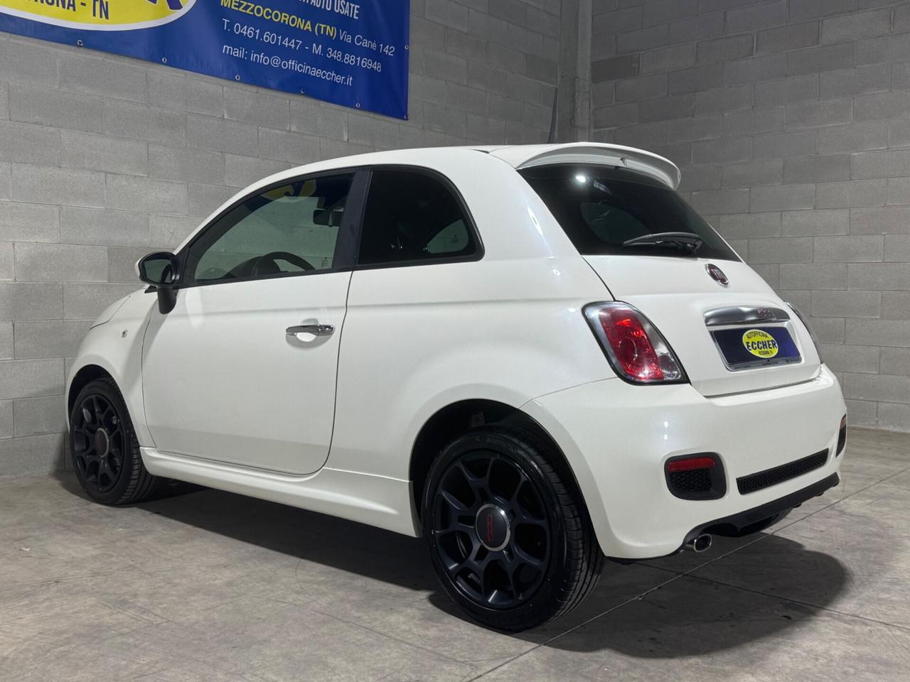 FIAT 500S 1.2 69CV NEOPATENTATI SPORT